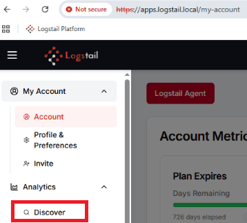 Academy VM discover navigation