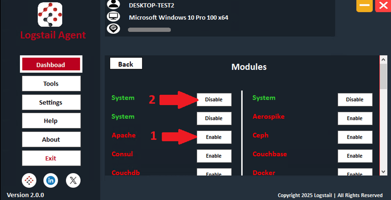 Logstail Agent Download