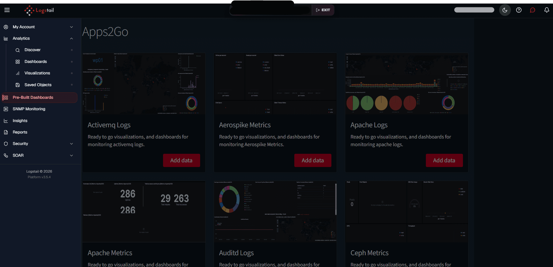 prebuilt-dashboards