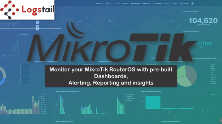 Monitor your Mikrotik/RouterOS device with Logstail.com!