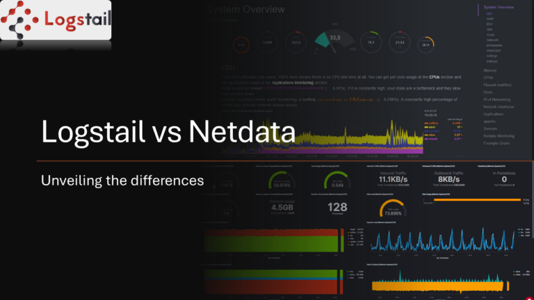 Logstail vs Netdata: Unveiling the differences